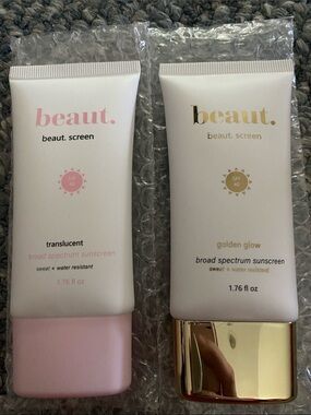 beaut. Screen Broad Spectrum Sunscreen Duo - Translucent & Golden Glow